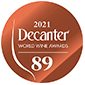 2021 Vino Arte 98 Puntos
Decanter World Wine Awards